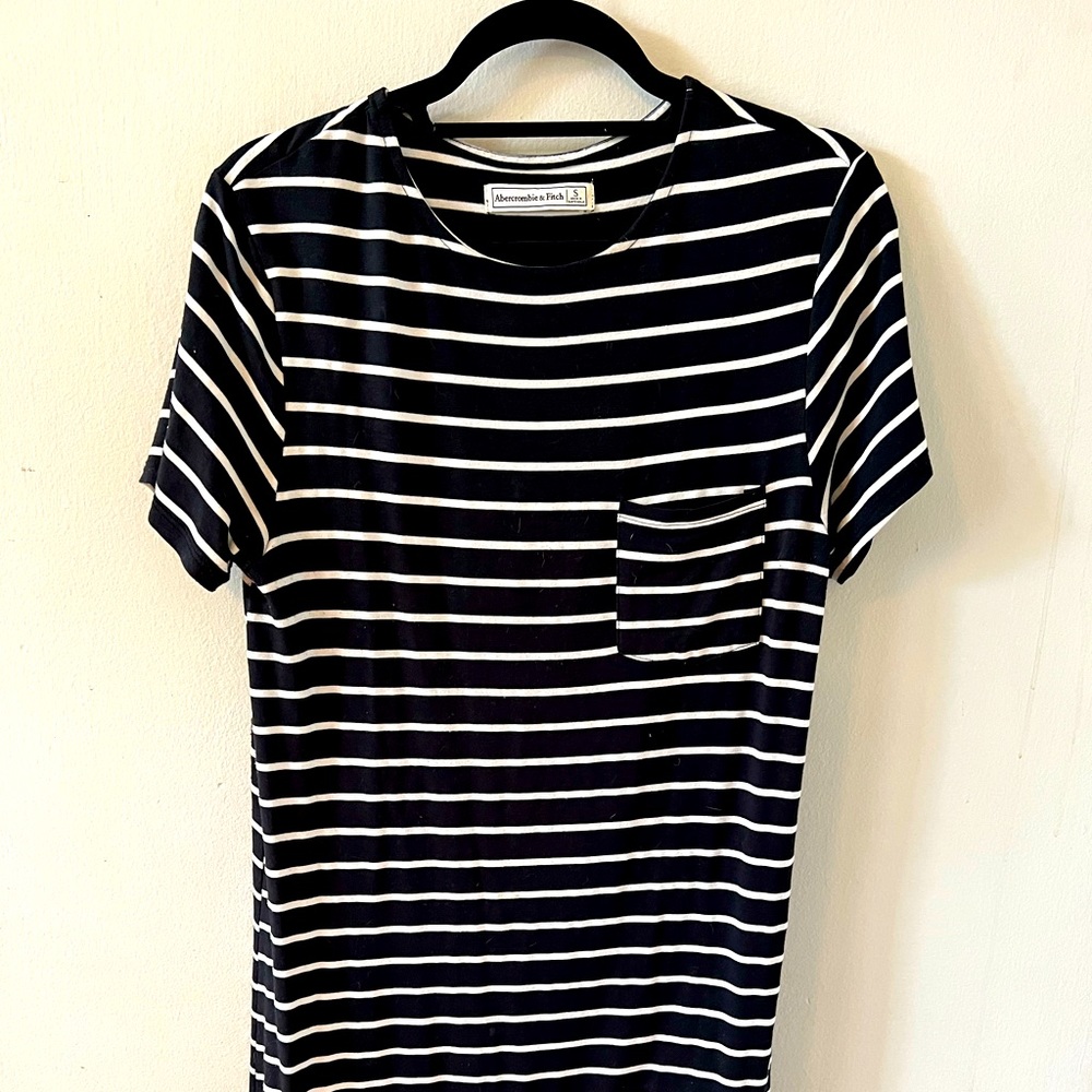Abercrombie & Fitch short sleeve striped dress